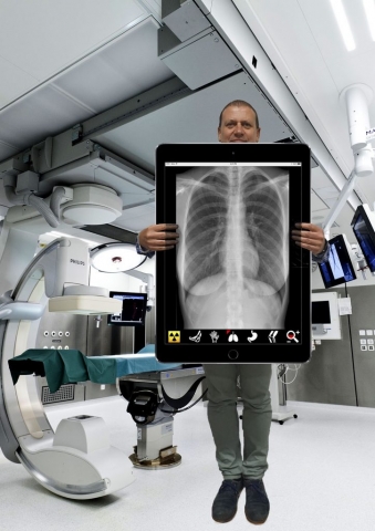 Opdracht: maak een röntgenfoto app met jezelf